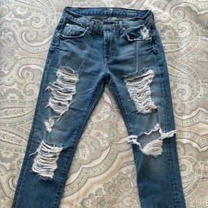 7 for all Mankind Relaxed Skinny Jeans 27